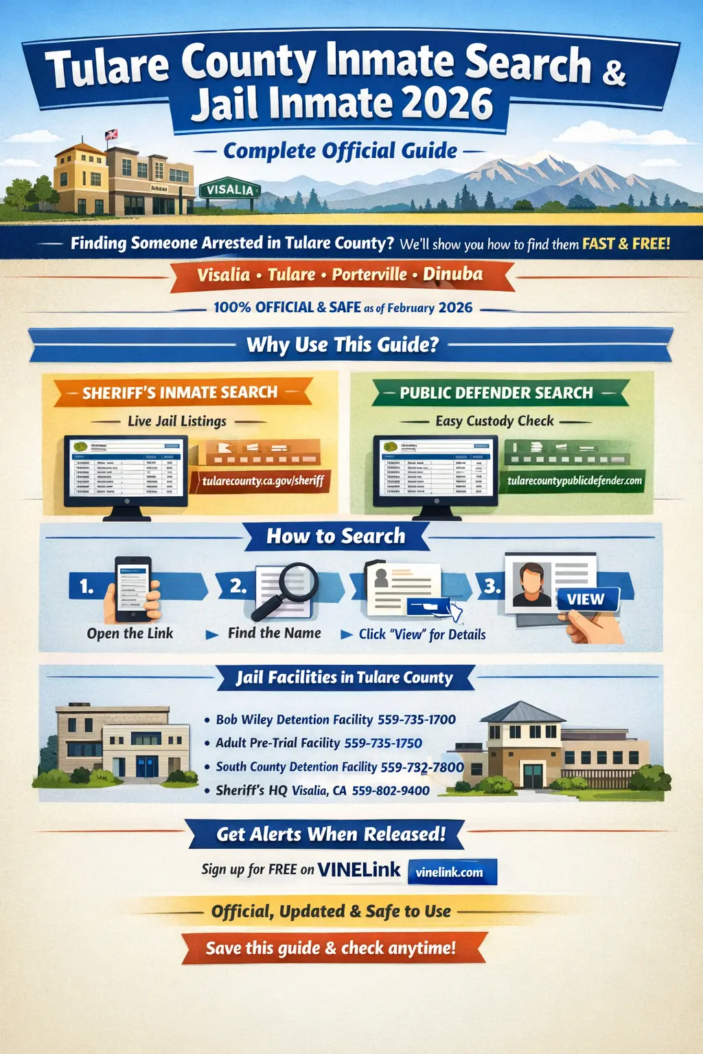 Tulare County Inmate Search